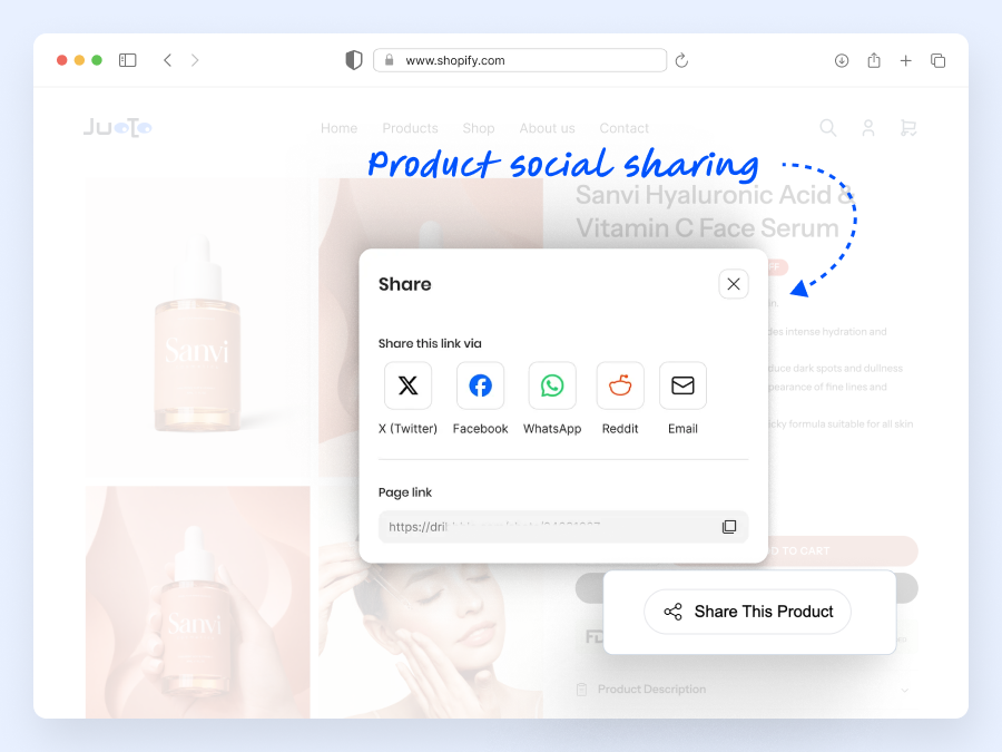 Product sharing